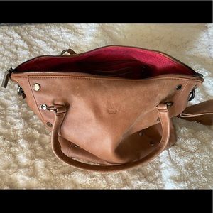 Hammitt Daniel Large handbag in saddle/gunmetal